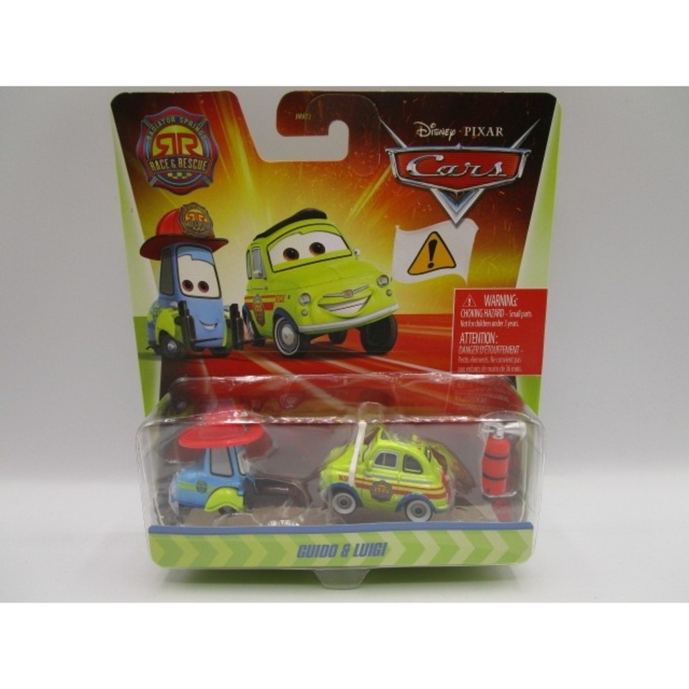 Disney Pixar Cars Radiator Springs Race & Rescue Guido & Luigi Die-Cast Vehicles